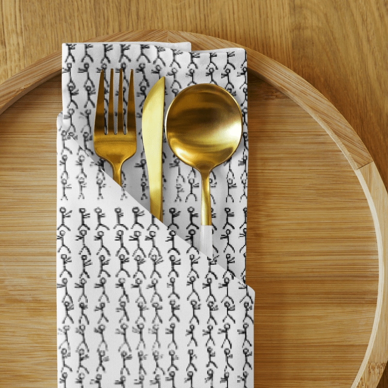 Men Sleep Walking Napkins product image (5)