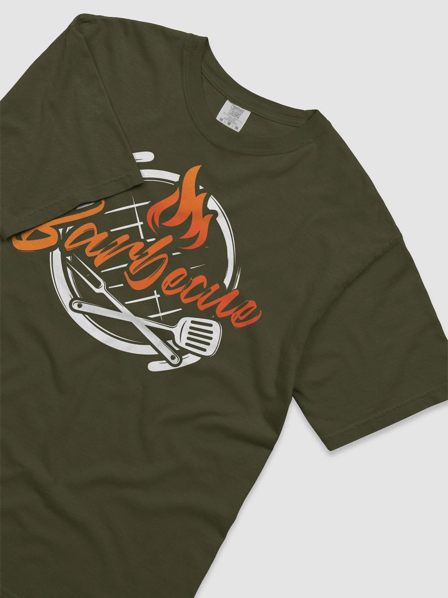 Flaming Barbecue Script Tee product image (35)