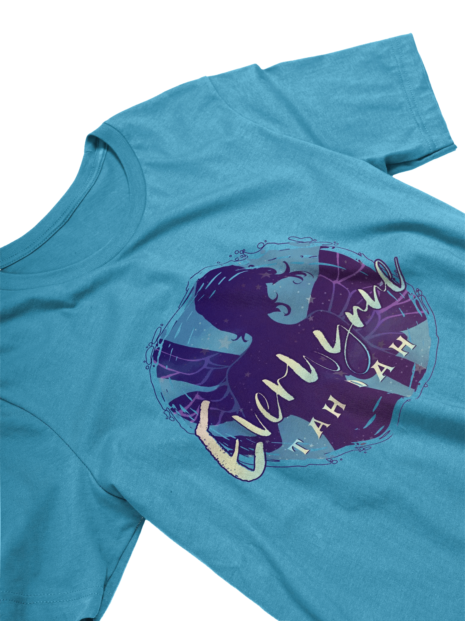 Blue Everwynne Logo Super Soft T-Shirt product image (32)