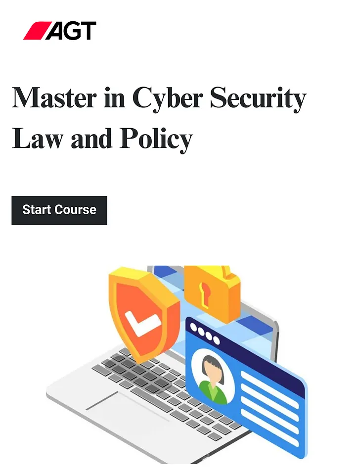 Master in Cyber Security Law and Policy product image (1)