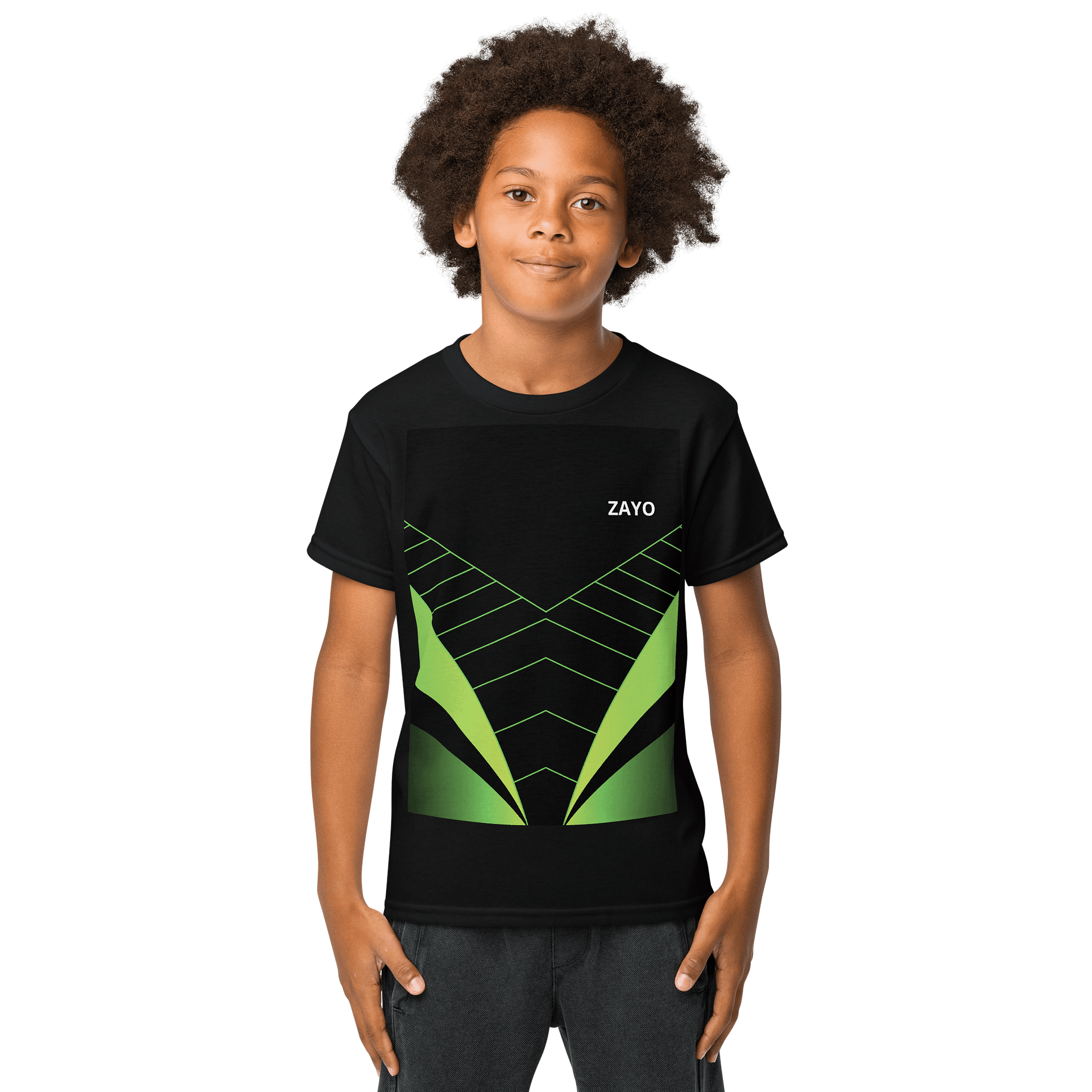 ZAYO Geometric Youth Sports Tee product image (1)