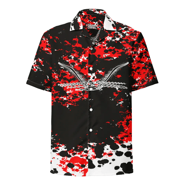 Black HApex Gear Black Logo Hawaiian Shirt product image (1)