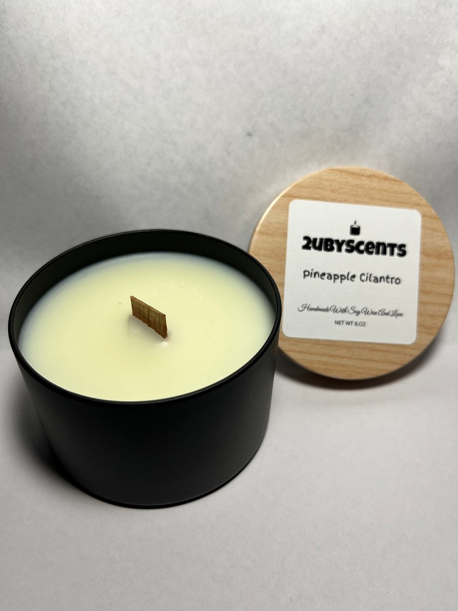 Pineapple Cilantro Scented 8. oz Candles product image (4)