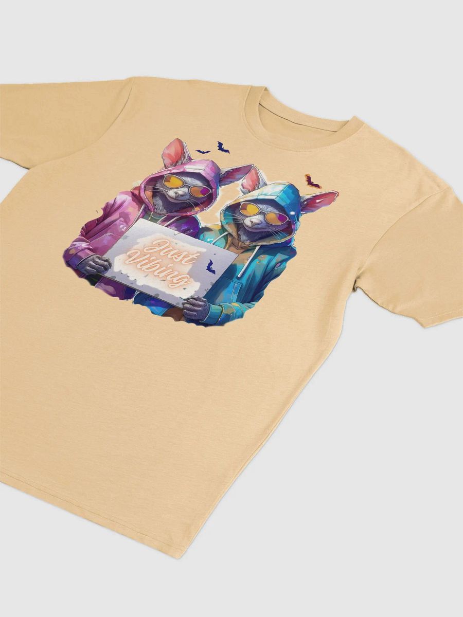 Halloween Bats Vibing and Jack-O'-Lantern Men's Tee product image (24)
