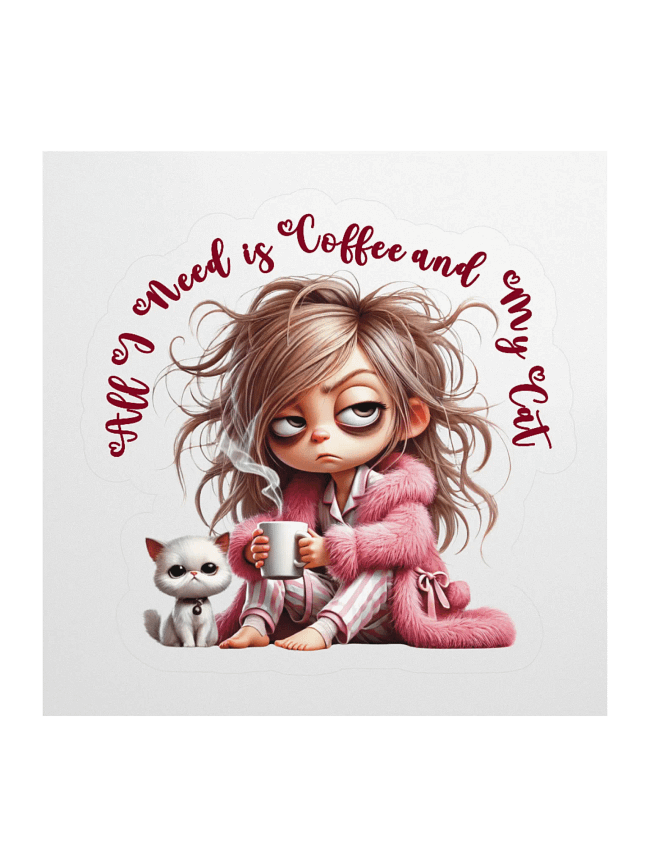 Design: All I Need Is Coffee and a Cat