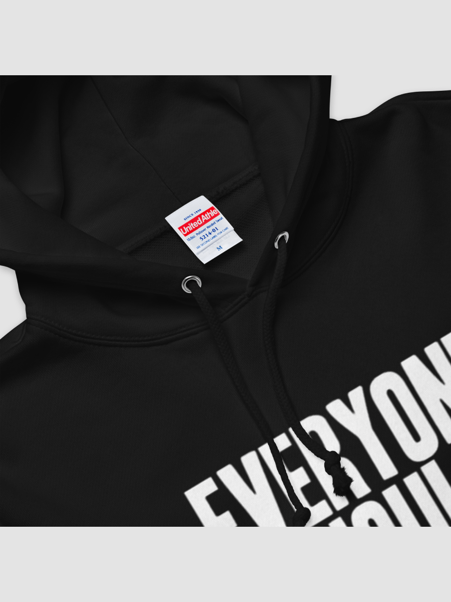 [everyone] Unisex french terry pullover hoodie product image (3)