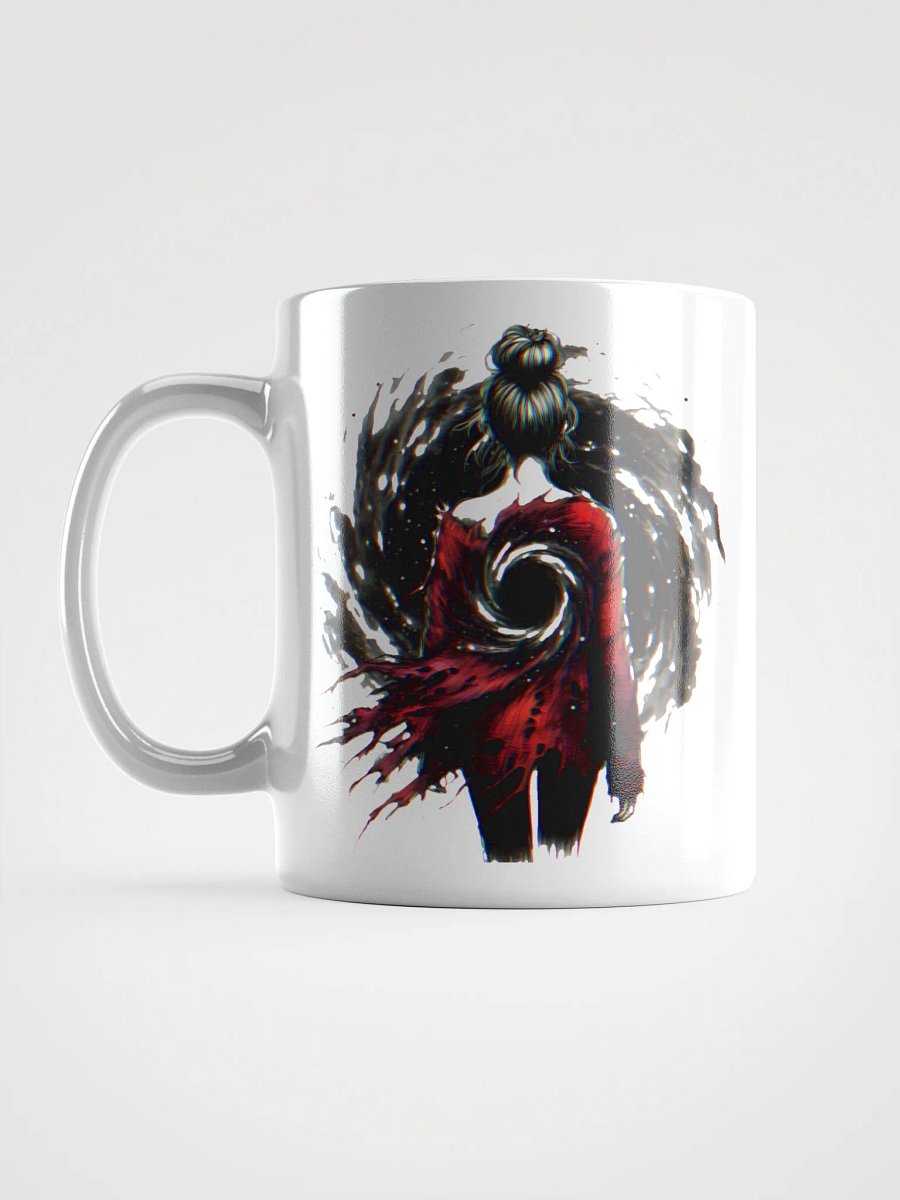 Entering the Void White Glossy Coffee Mug product image (6)