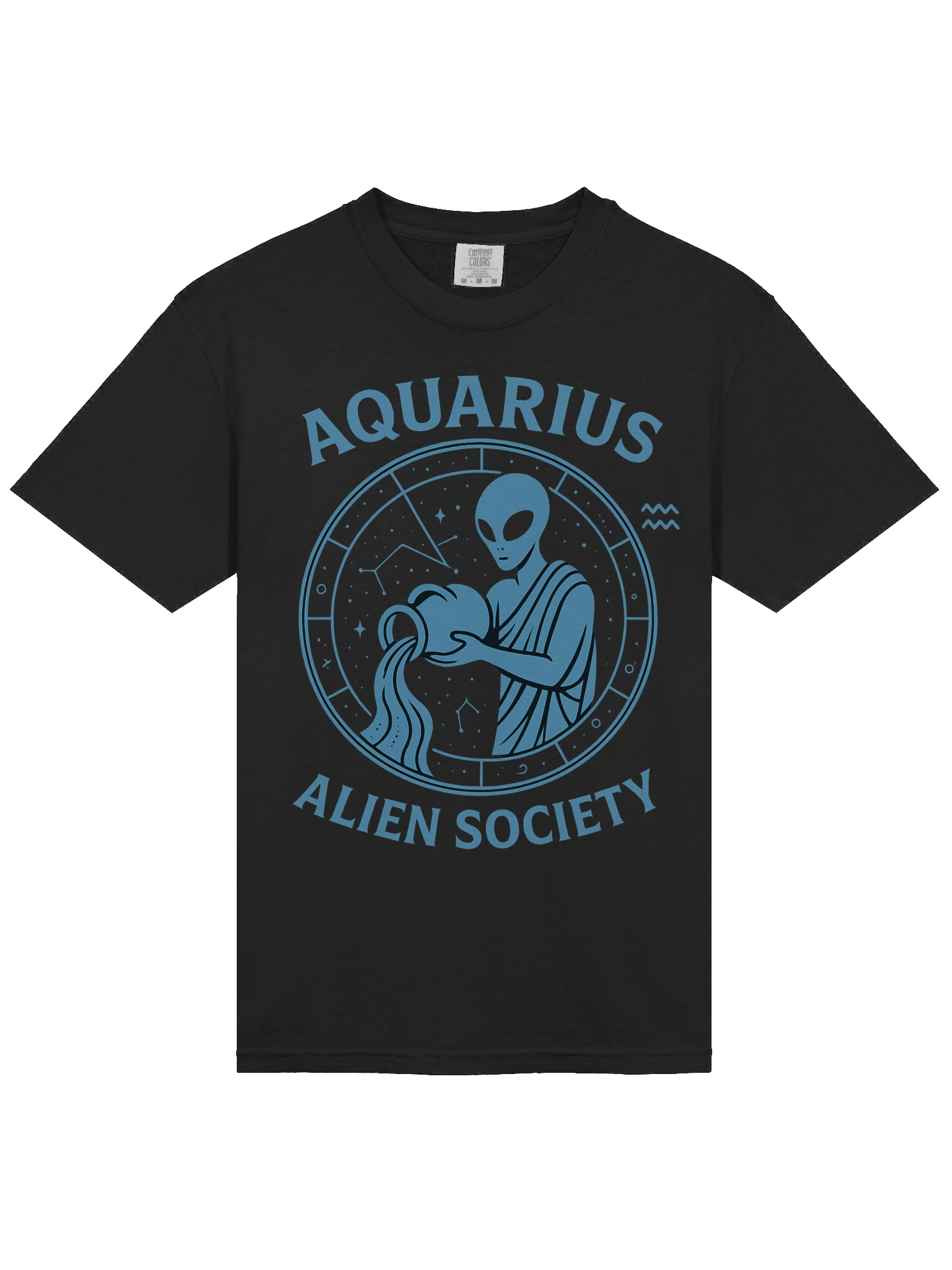 Aquarius Alien Flow T-Shirt product image (3)