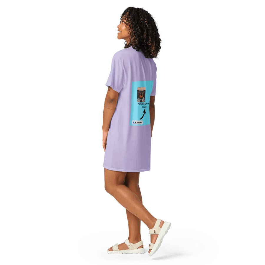 Váy thun in toàn thân/Full body printed T-shirt dress product image (10)