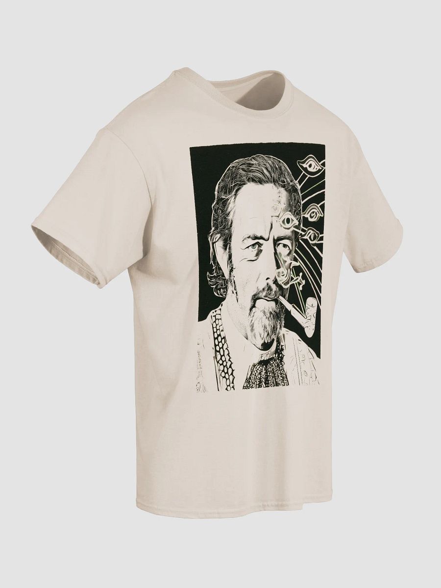 Alan Watts Surreal Visionary Portrait T-Shirt product image (13)