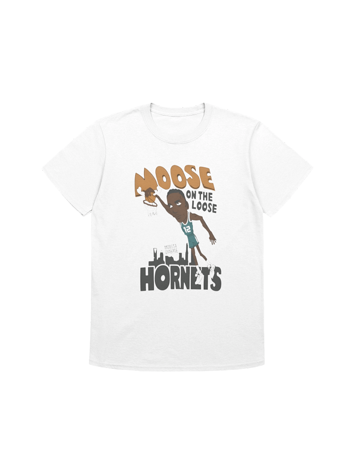 Moose On The Loose Hornets Moussa Diabate Shirt product image (1)