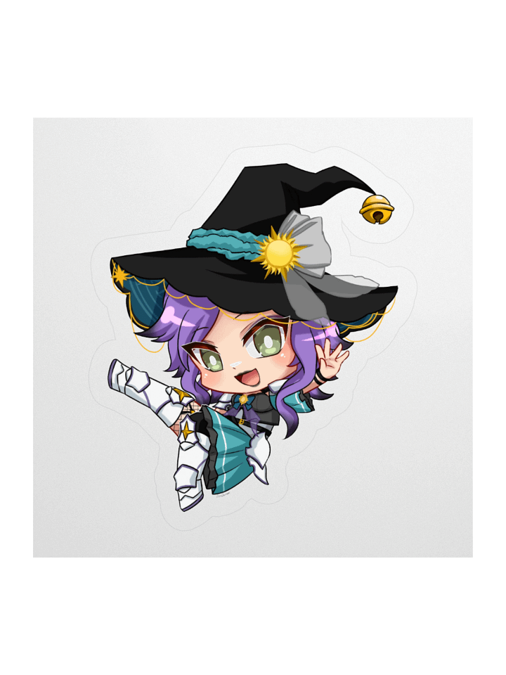 "Debut Chibi" Battlemage Solar Starfire Big Sticker product image (1)