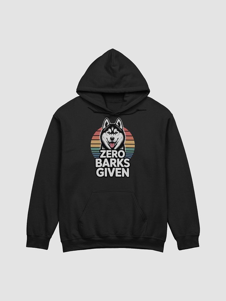 Zero Barks Given Husky Hoodie product image (1)