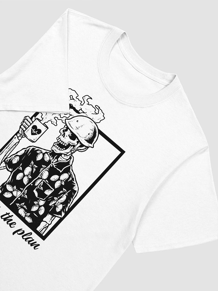 Stick to the Plan Tee White product image (2)