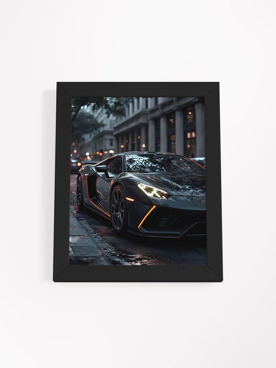 Sleek Sports Car: Urban Elegance Matte Poster product image (2)
