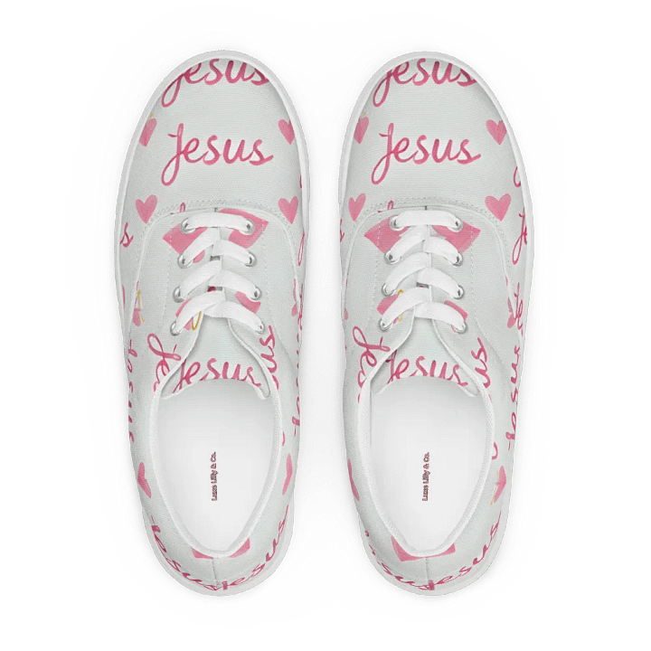 Divine Hearts Lace-Up Shoes product image (1)
