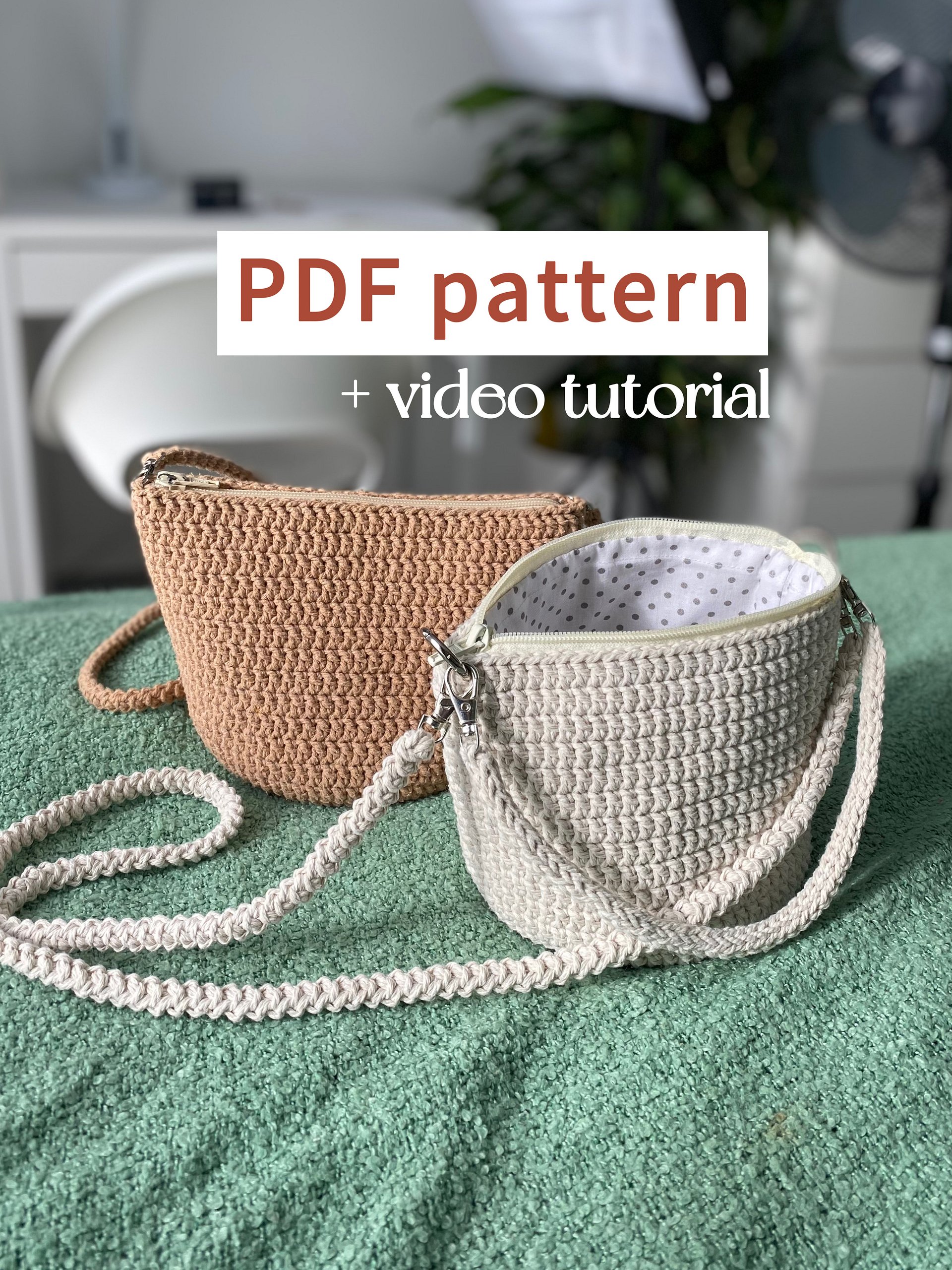Crochet Pattern Amelie Bag (PDF Pattern and YT English Video Tutorial) product image (1)