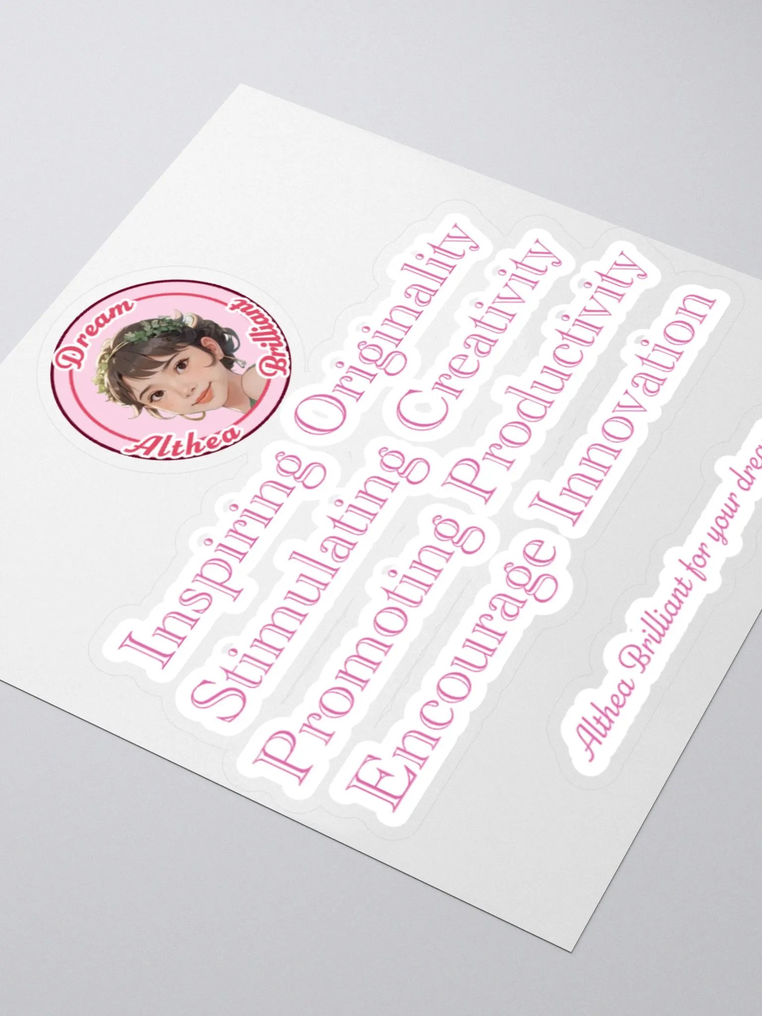 Dreamy Kiss Cut Stickers Set | Our Belief in the Power of Positive Imagery product image (3)