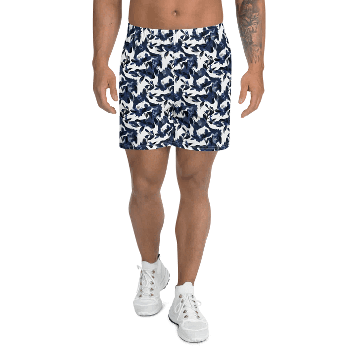 Wild Waves | Athletic Long Shorts product image (2)