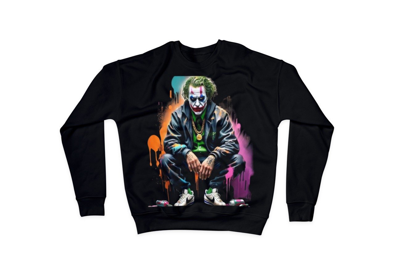 The Joker hip hop art Digital Download - PNG The JOKER printable product image (1)