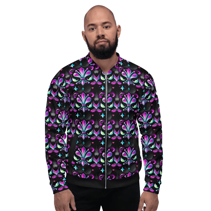 Mardi Gra All Over Print Jacket` product image (4)