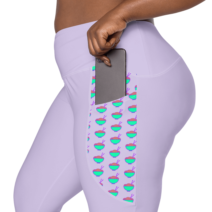 Noodle Crew Leggings! w/ Pockets! (Purple) product image (7)