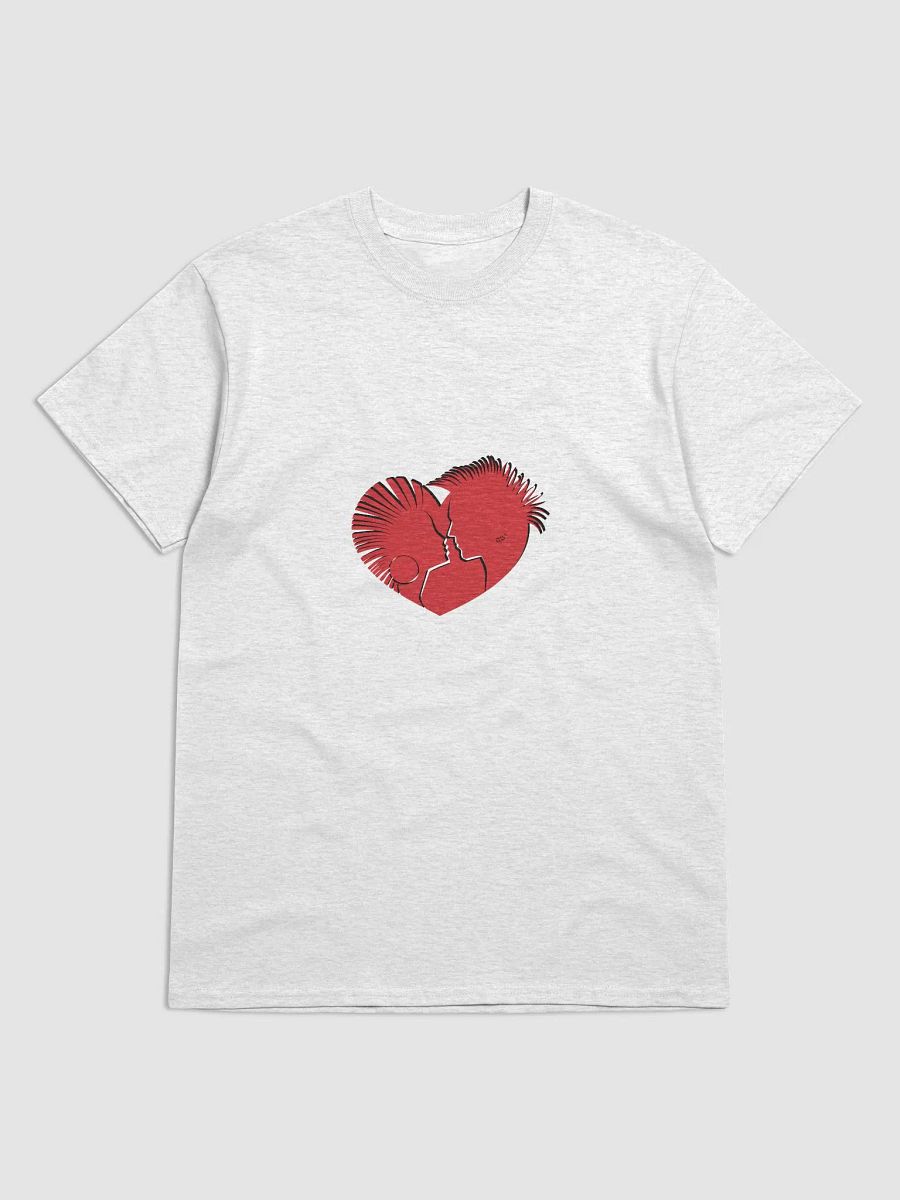 LOVE IN PROFILE HEART, LOVE, PROFILE, RED, PUNK, RETRO, VINTAGE, VALENTINE, VALENTINES DAY, ROMANTIC, ROMANCE, COUPLE, GIRLFRIEND, BOYFRIEND, HUSBAND, WIFE product image (1)