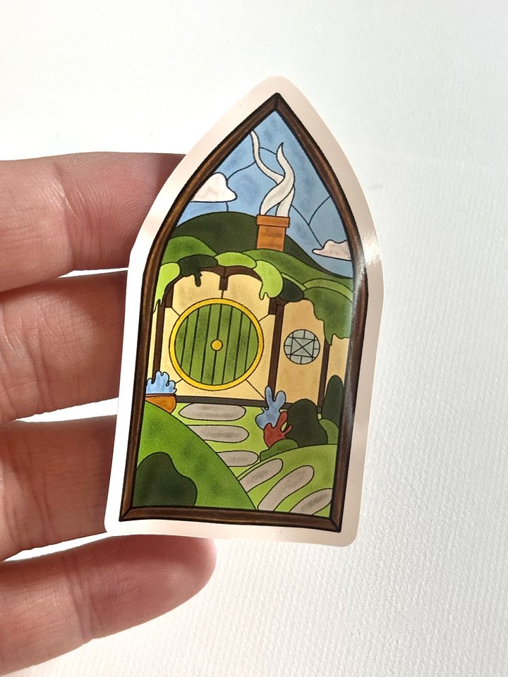 You're Late Stained Glass product image (2)
