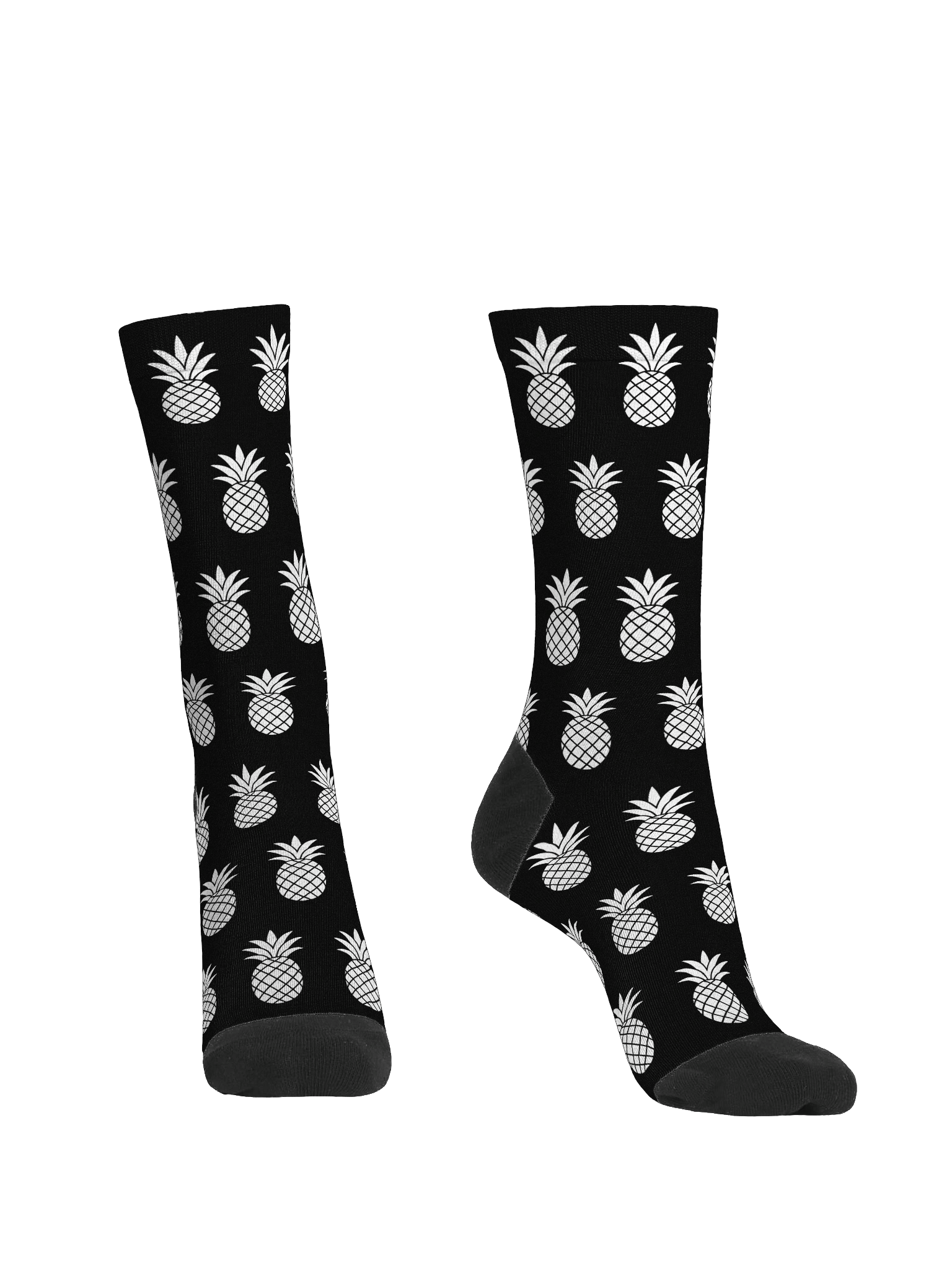 Black & White Lucky Pineapple™ Socks product image (2)