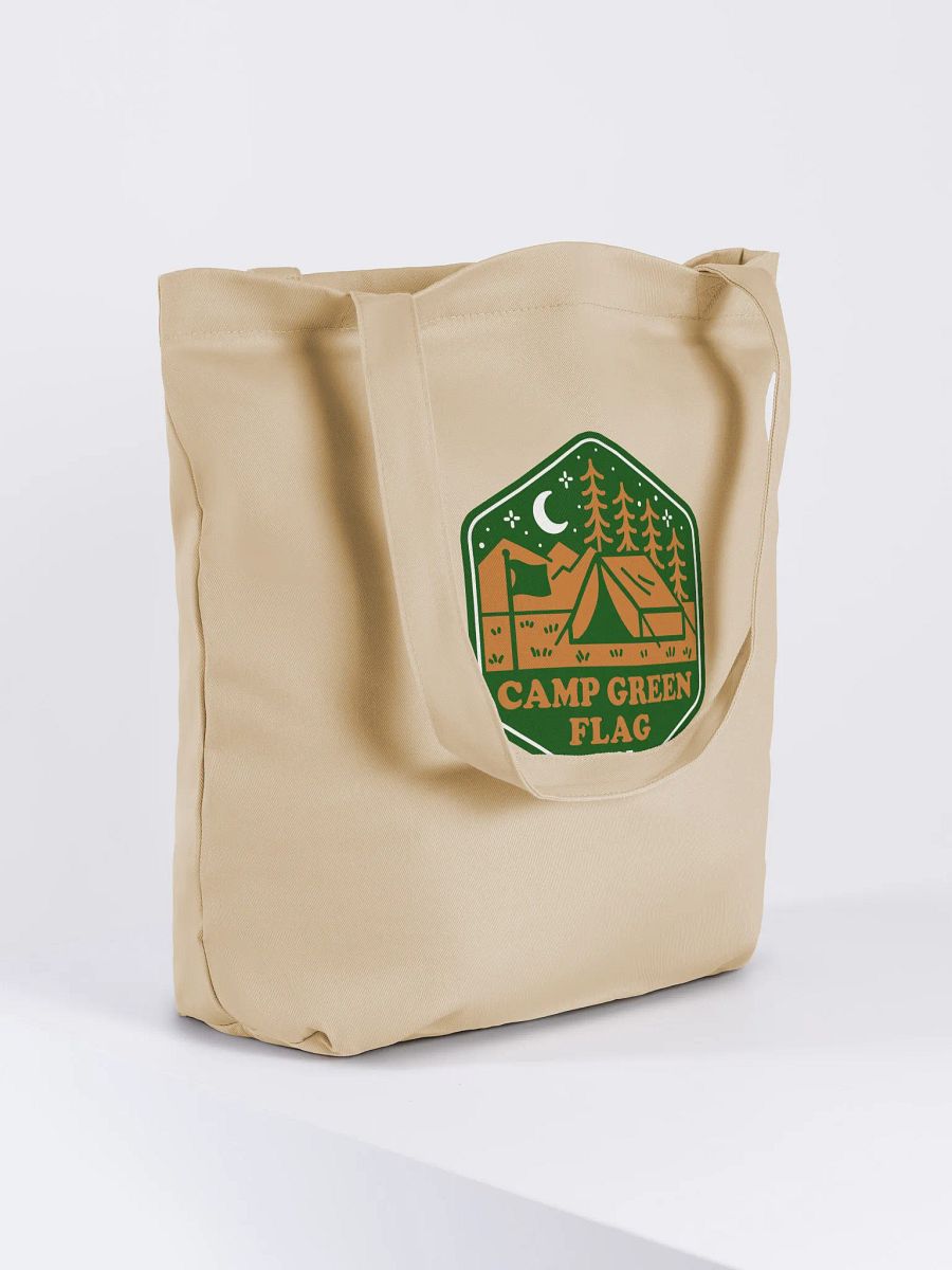 Camp Green Flag Eco-Friendly Tote Bag product image (5)