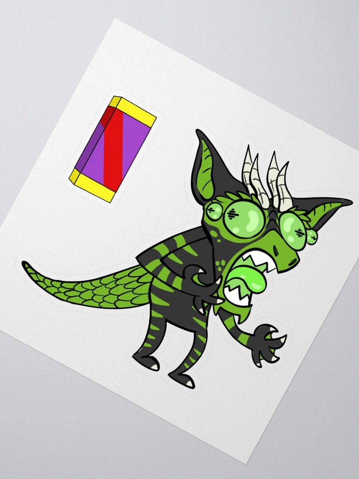 Chocolate Monster Sticker product image (3)