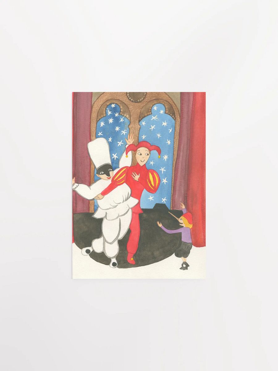 Pinocchio Meets His Brothers Art Print product image (1)