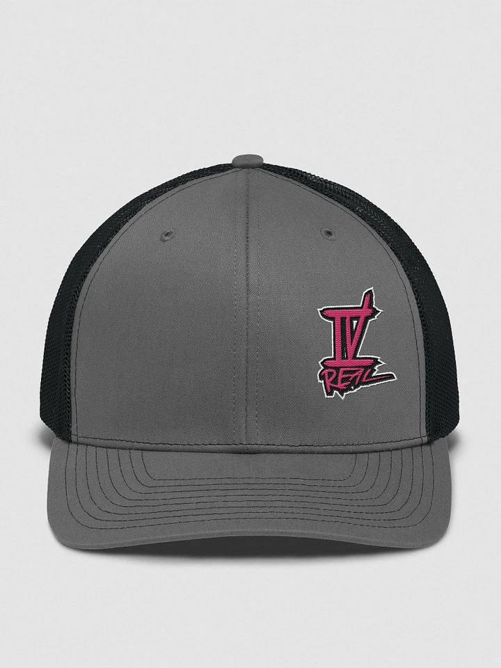 IVREAL Trucker Hat Pink Embroidered Logo product image (17)