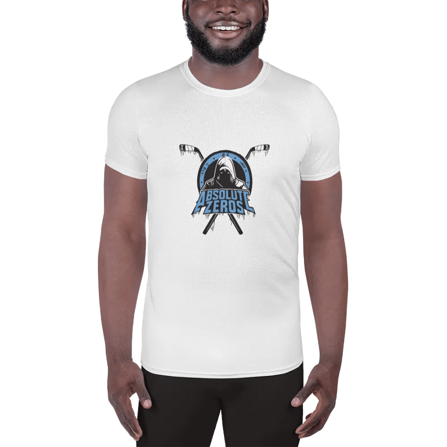 White Athletic T-Shirt product image (3)