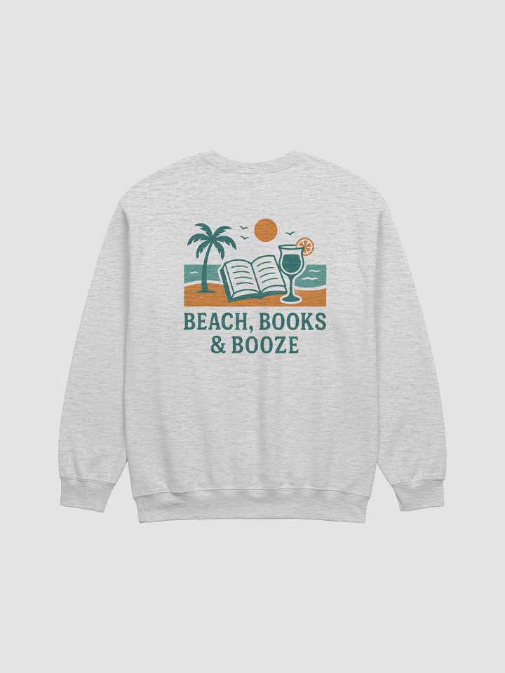 Boozy Book Club Beach Day Crew Neck product image (9)