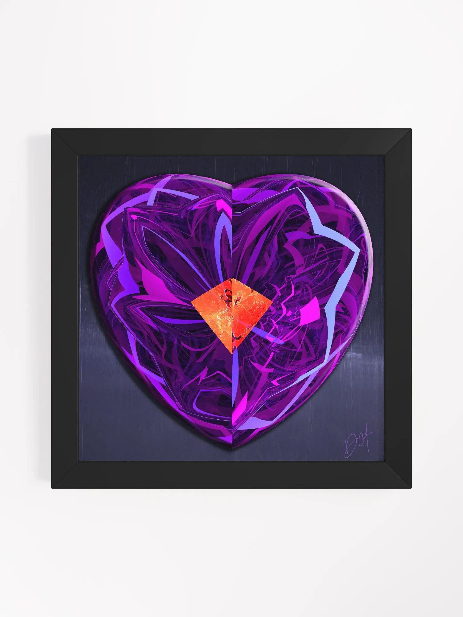 Purple Heart - Framed Matte Poster product image (1)