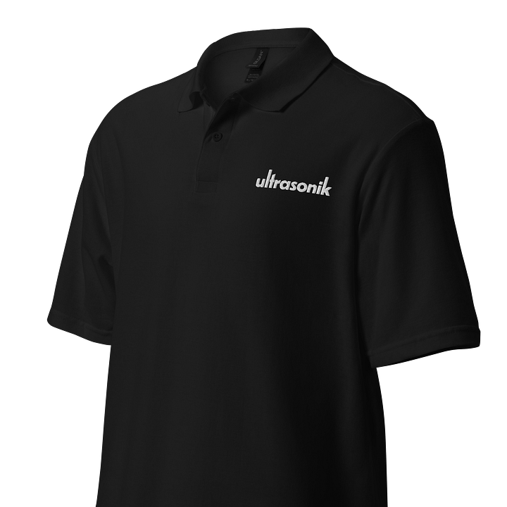 ultrasonik Logo Unisex Polo (Black or Navy) product image (3)