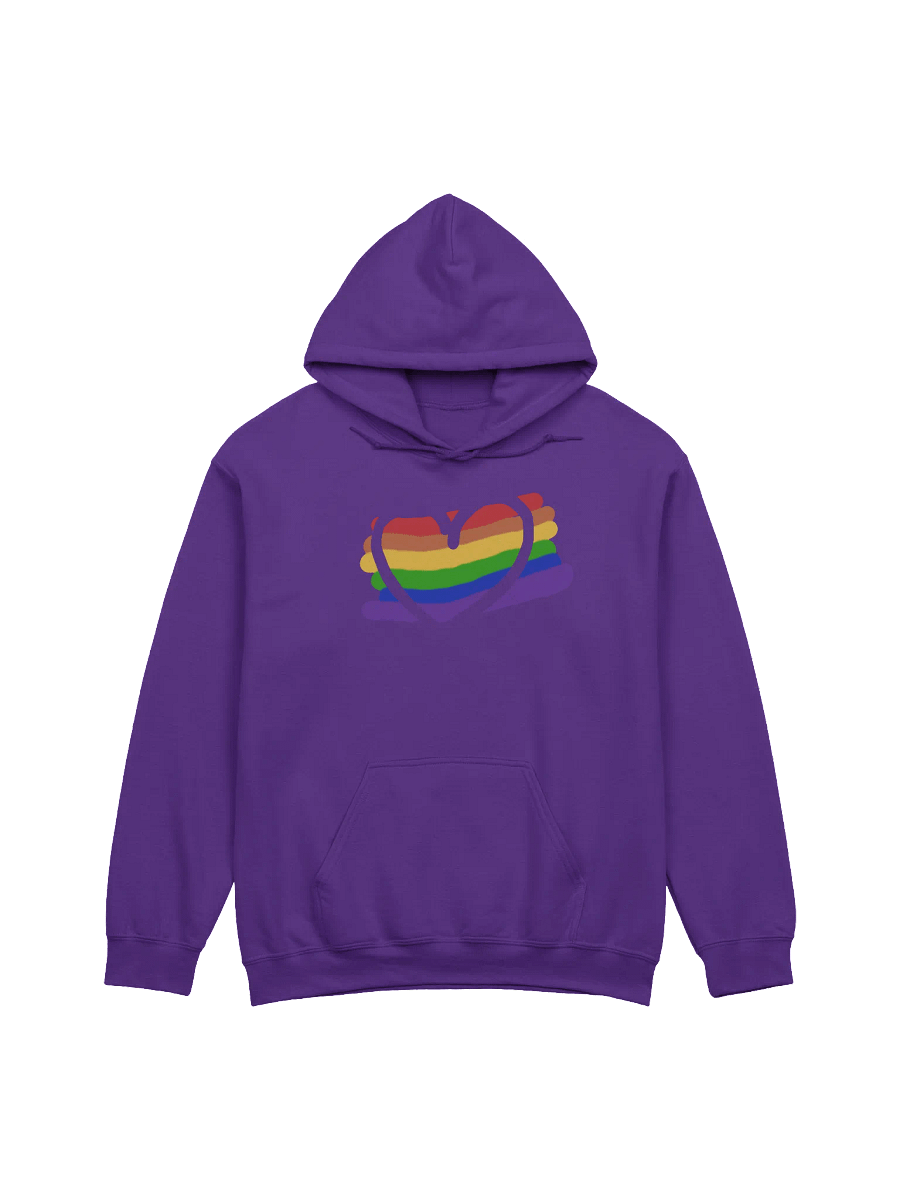 Rainbow Heart Hoodie product image (3)