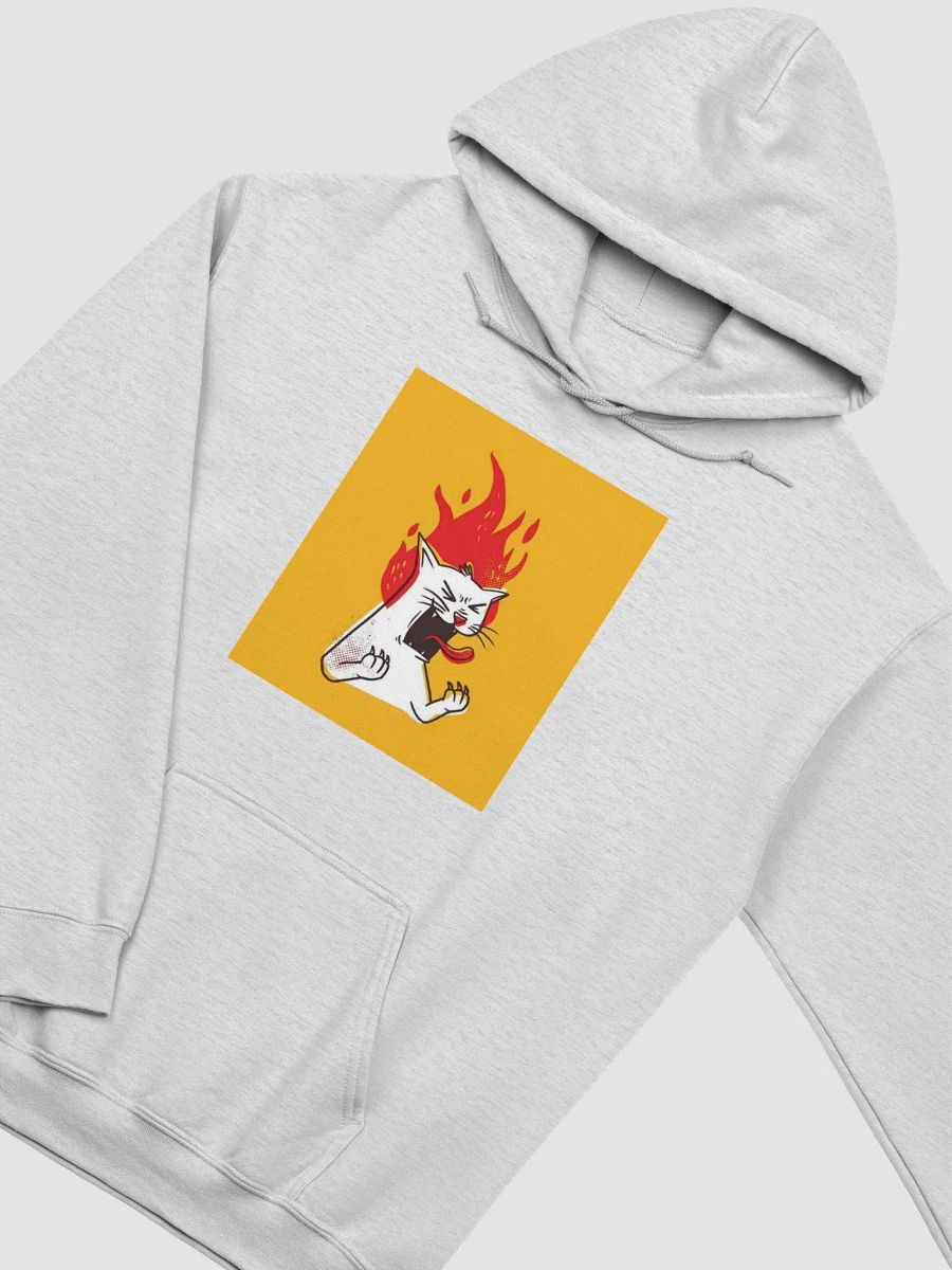 Flame Angry Cat Hoodie product image (34)