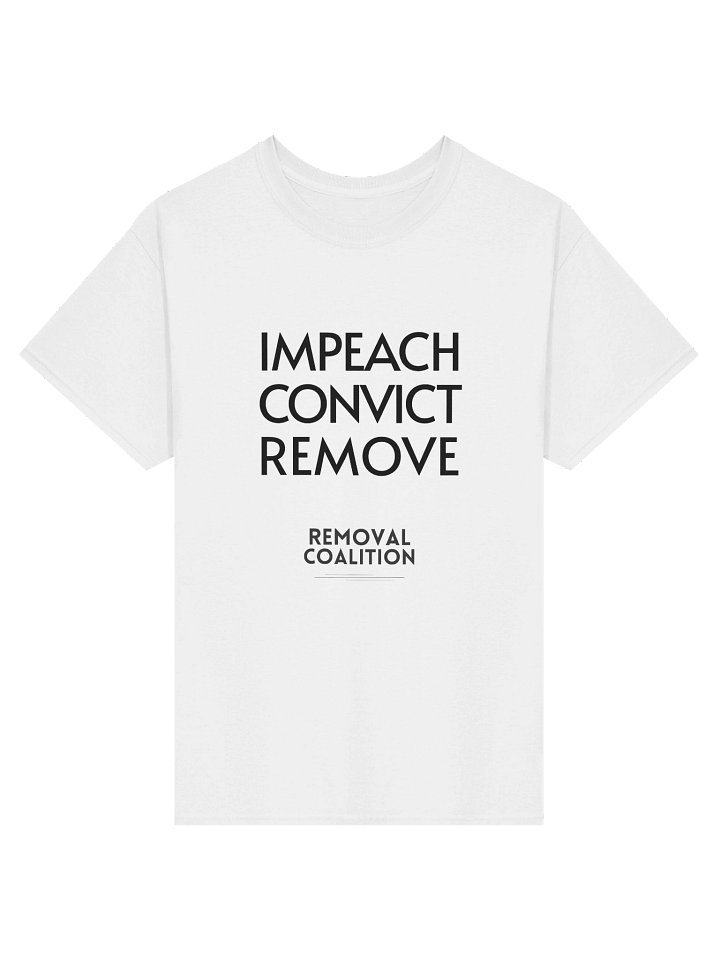 Impeach Convict Remove T-Shirt product image (1)