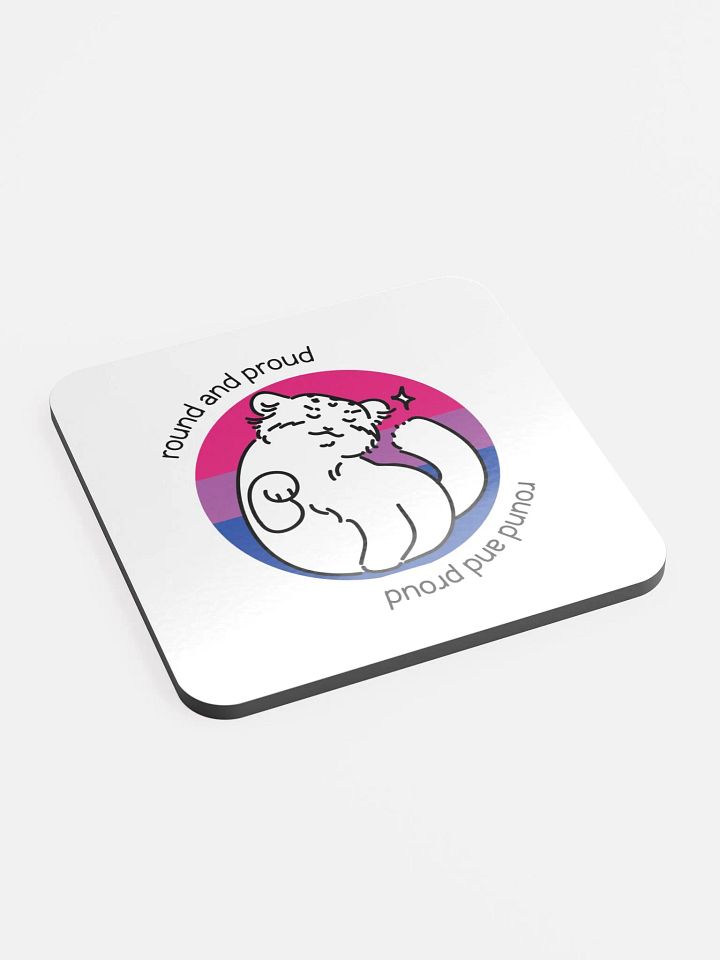 Round and Proud Bisexual Version - Coaster product image (2)