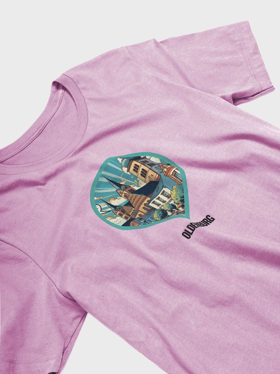 Bella+Canvas Supersoft T-Shirt | AI Design Oldenburg city product image (4)