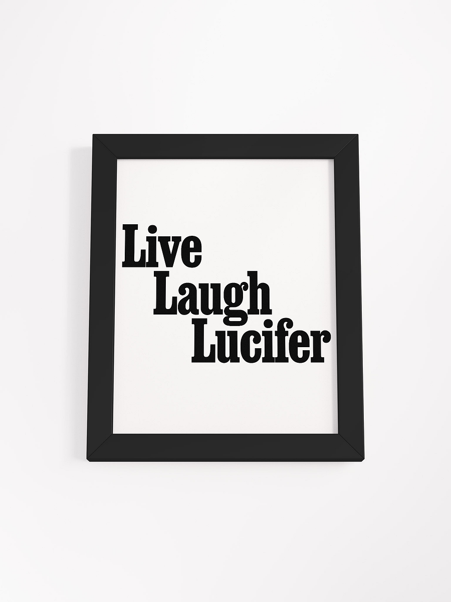Life Laugh Lucifer - Sign product image (1)