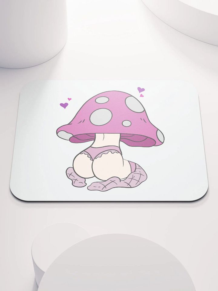 Mushroom baddie Desk Mat - Pink product image (1)