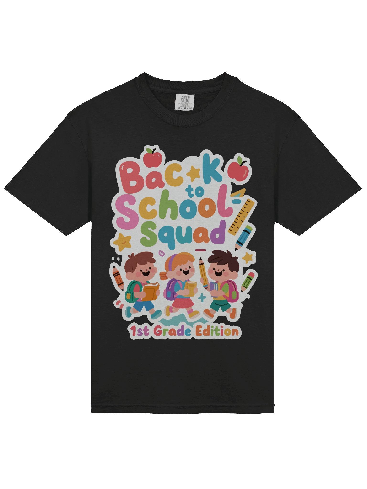 Back to School Squad 1st Grade Edition | Cool Kids Team Shirt product image (3)