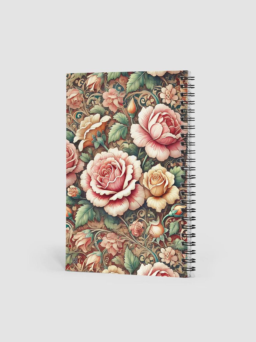 Royal Floral Spiral Notebook product image (2)
