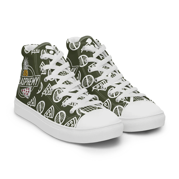 Blasphemy High Top Olive/White Male product image (1)
