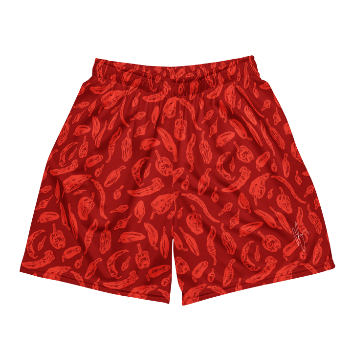 Summer Pep Mesh Shorts in Red product image (2)