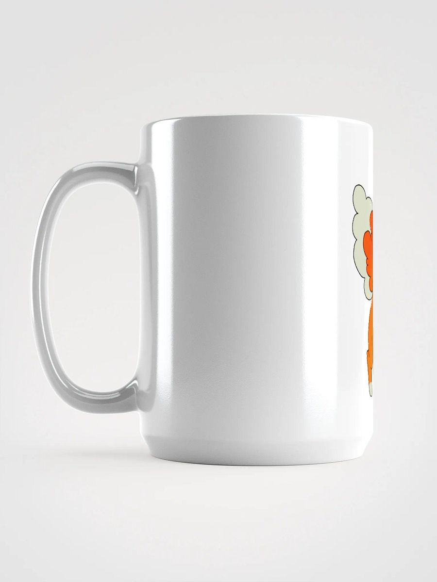 Crayon Fox White Glossy Mug product image (6)