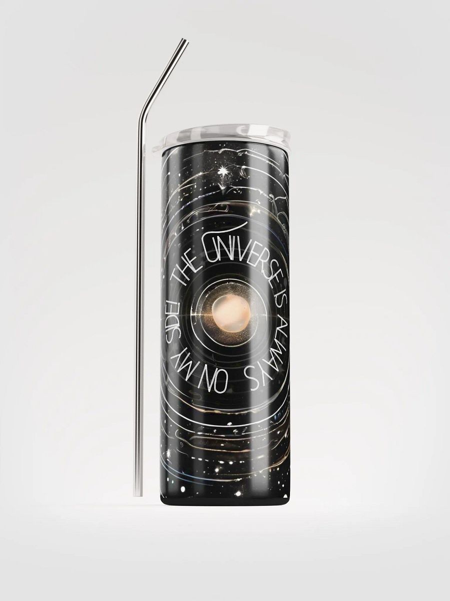 Cosmic Symmetry Stainless Steel Tumbler product image (1)
